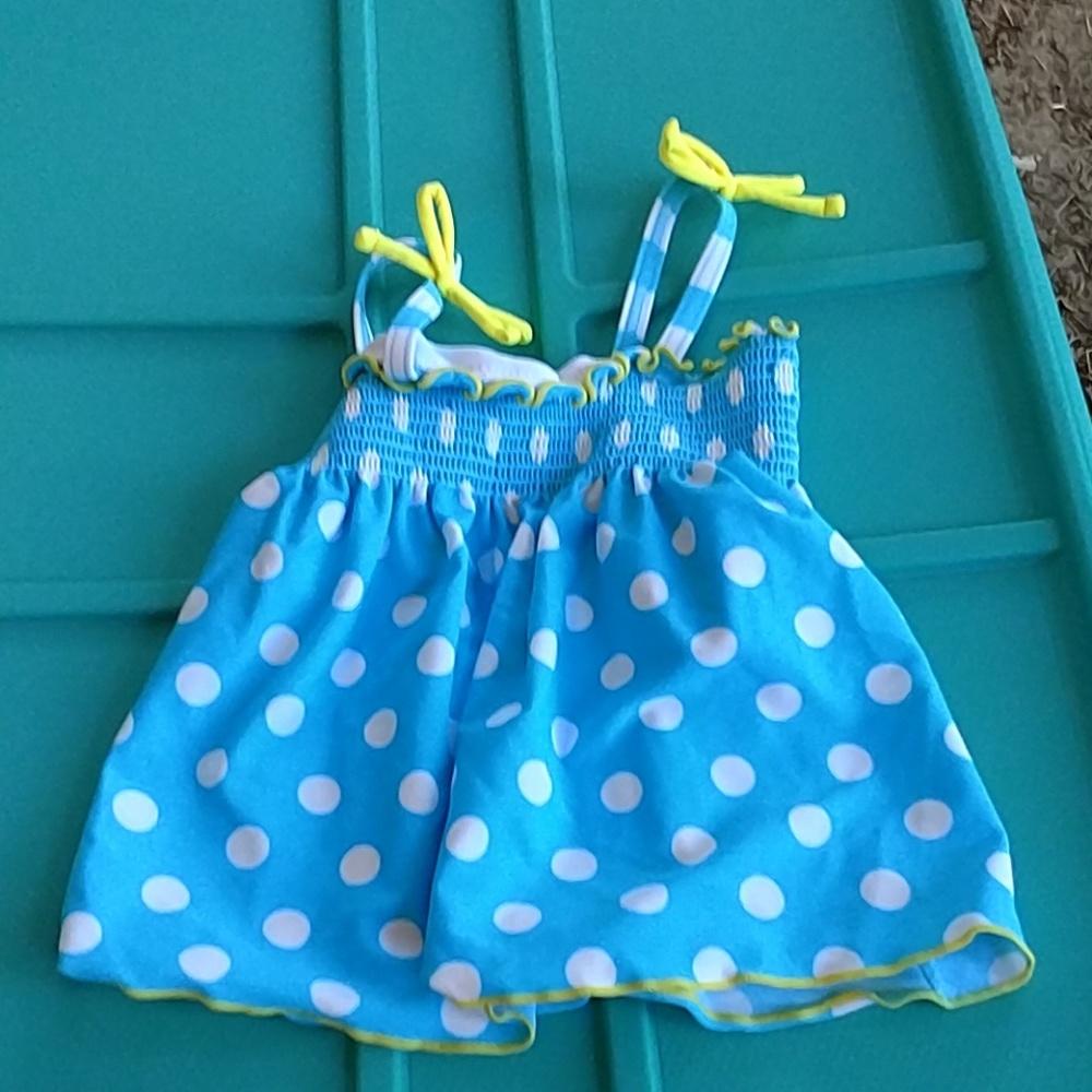 JK Swim size 2T bathing suit top.